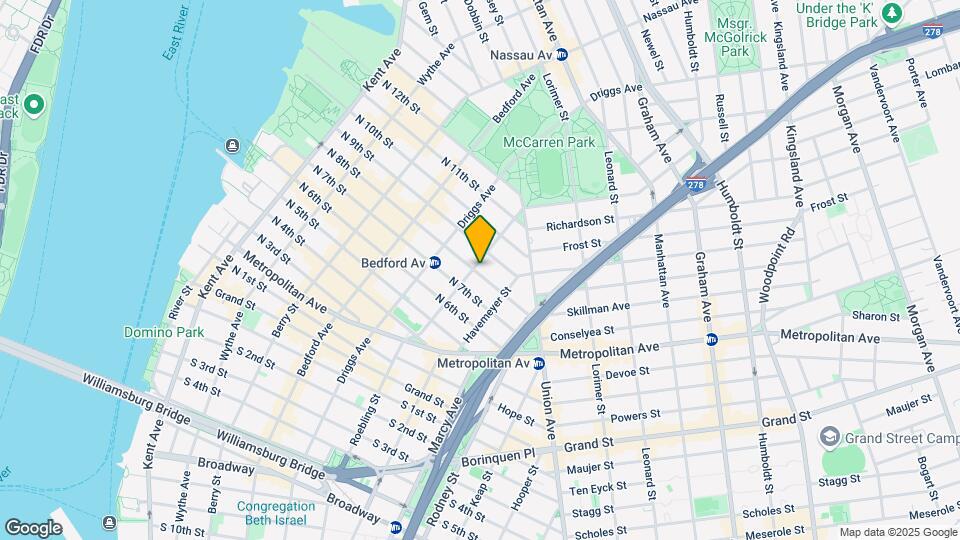 229 N 8th St Map and Location Details