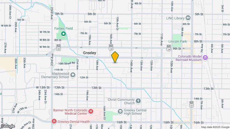 1529 11th St Map and Location Details