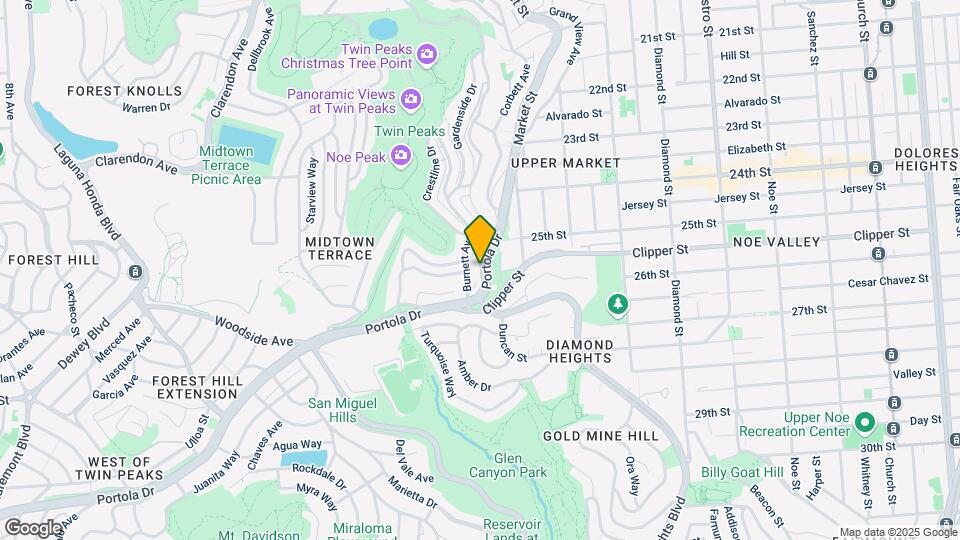 172 Portola Dr Map and Location Details