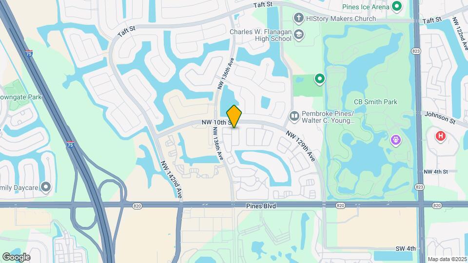 953 NW 135th Ave Map and Location Details