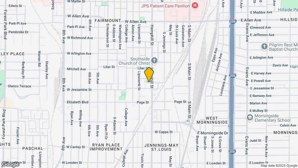 2260 Hemphill St Map and Location Details