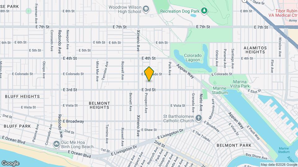 316 Prospect Ave Mapa y Detalles de la Ubicación