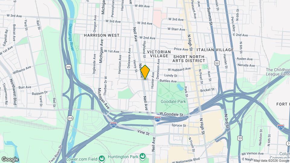 772 Neil Ave Map and Location Details