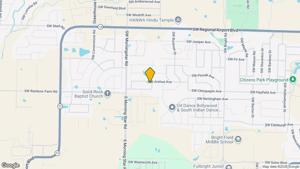 3001 SW Joshua Ave Map and Location Details