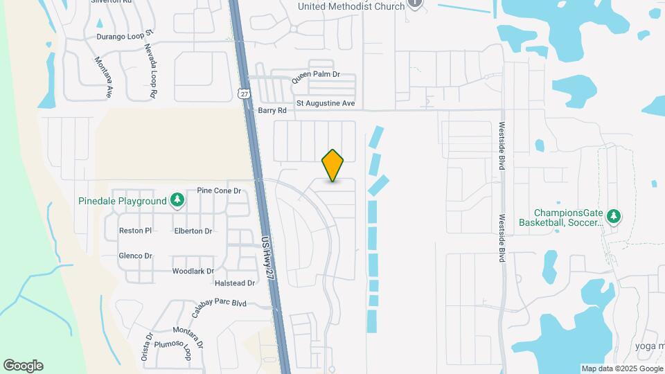 5545 Tranquila Ln Map and Location Details