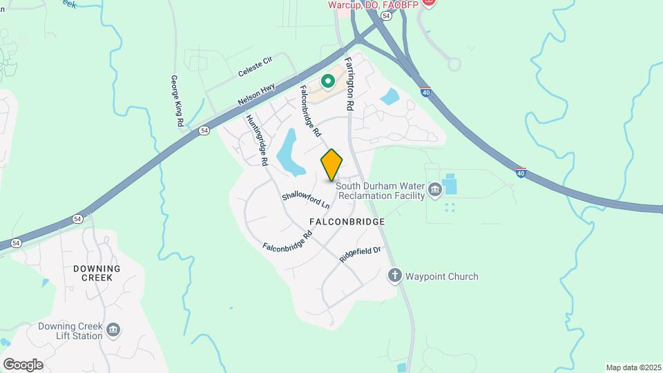 6504 Falconbridge Rd Map and Location Details