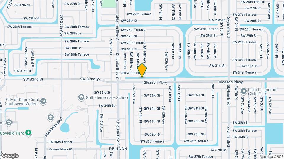 1325 Gleason Pkwy Map and Location Details