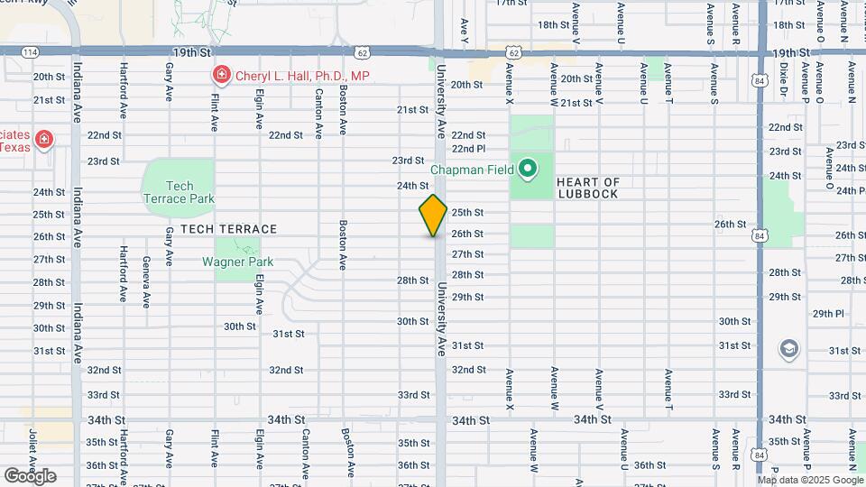 2503 26th St Map and Location Details