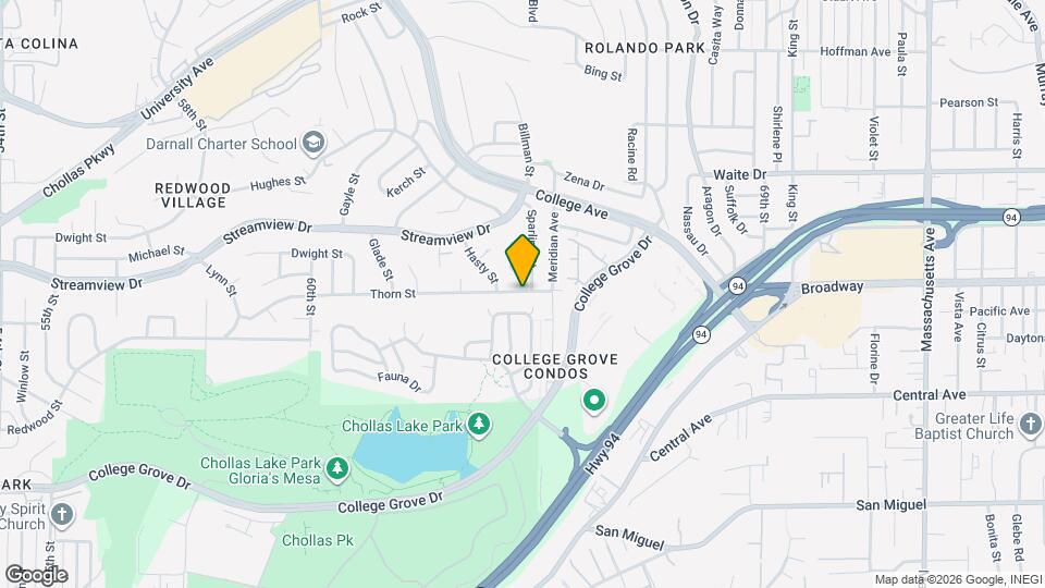 6375 Thorn St Map and Location Details