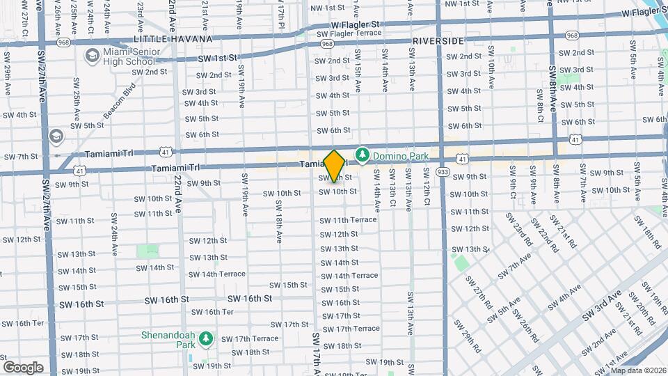 1629 SW 10th St Map and Location Details