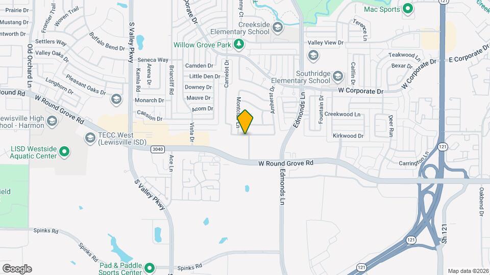944 Golden Grove Dr Map and Location Details