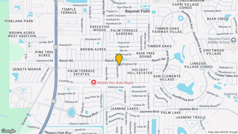 10914 Jason Rd Map and Location Details