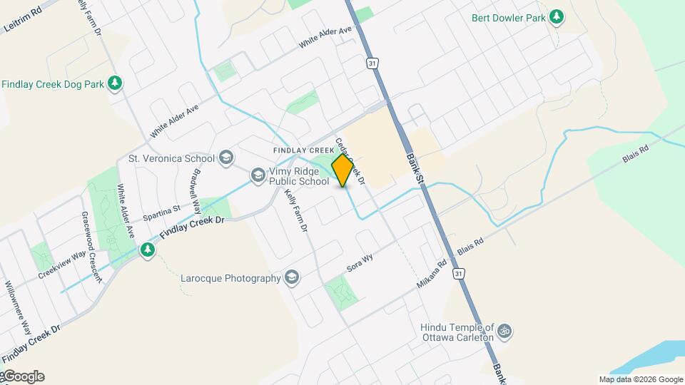 763 Cedar Creek Dr, Unit C Map and Location Details