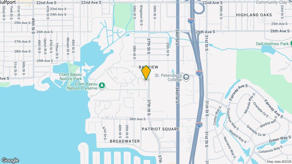 3280 37th Way S Map and Location Details