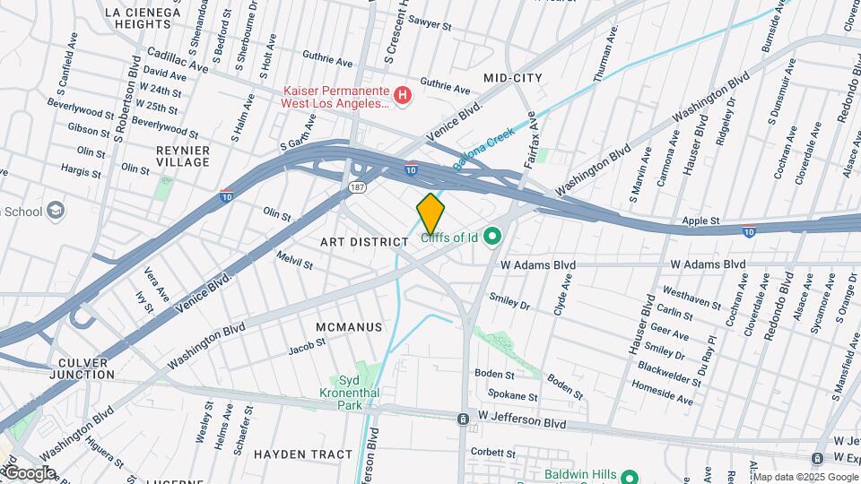 5919 Comey Ave, Unit 5919.5 Map and Location Details