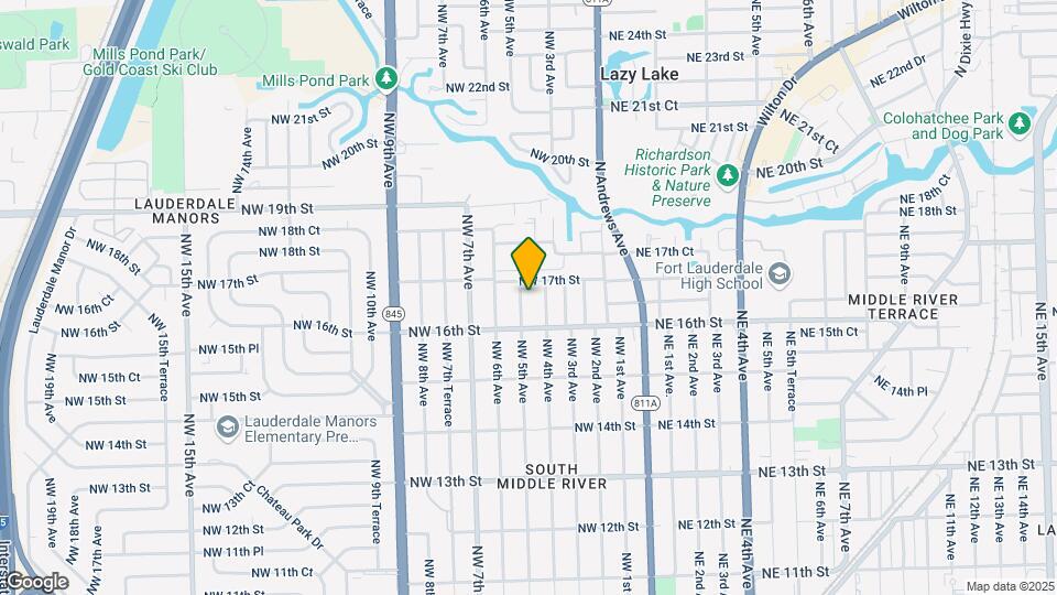 1628 NW 5th Ave Map and Location Details