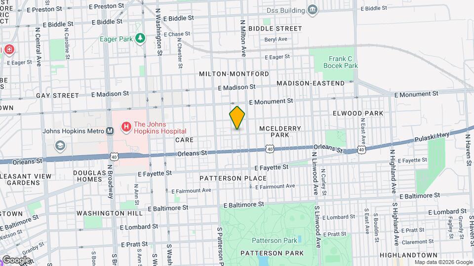 2416 Jefferson St Map and Location Details
