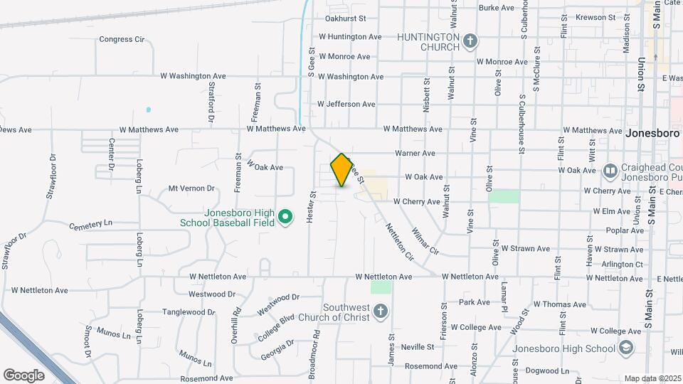 1603 Brooke Cir Map and Location Details