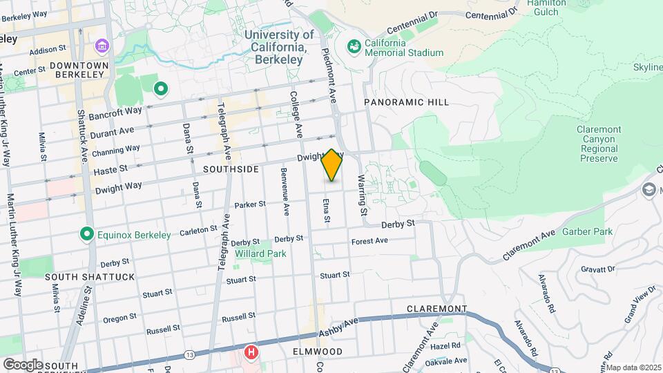 2727 Parker St Map and Location Details