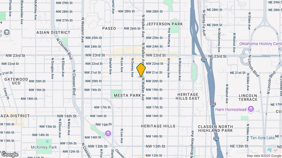 505 NW 20th St Map and Location Details