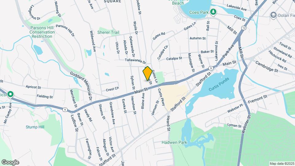 5 Brookline St, Unit 3 Map and Location Details