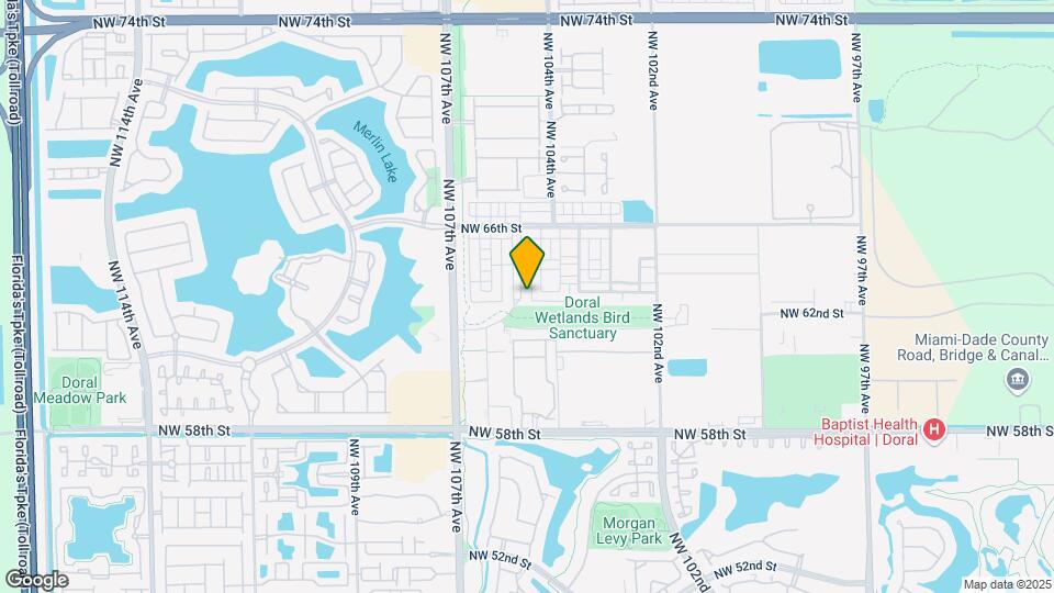 6307 NW 104th Path Map and Location Details