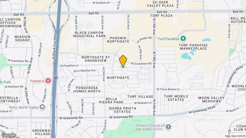 16119 N 21st Ln Map and Location Details