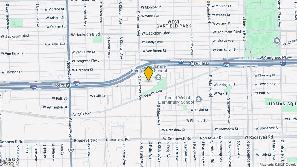 4330 W Lexington St, Unit First level Map and Location Details