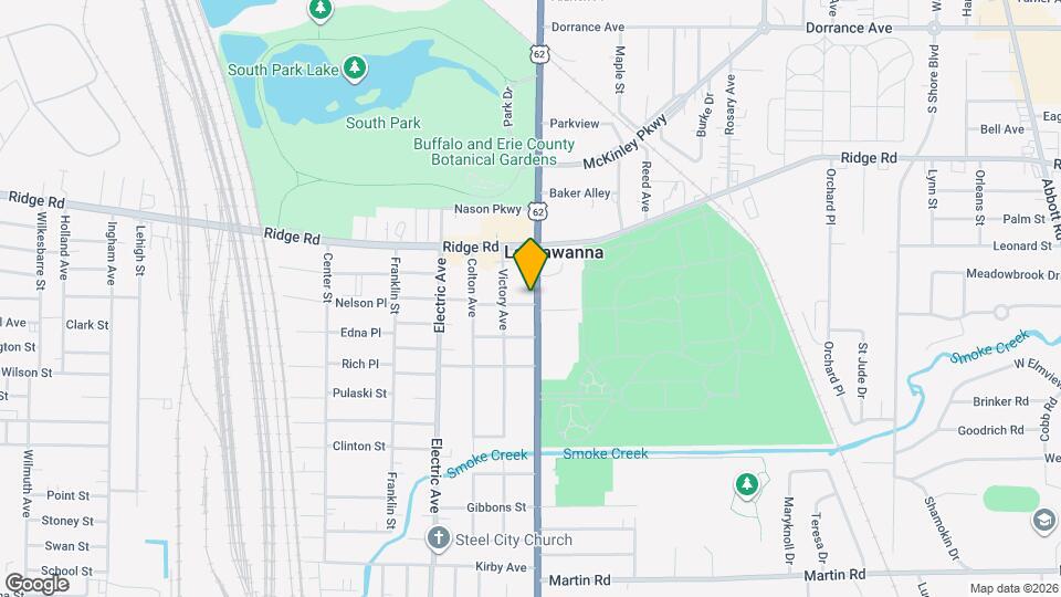 2781 South Park Ave, Unit 1 Map and Location Details