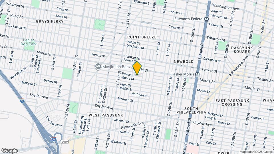 1926 Pierce St Mapa y Detalles de la Ubicación