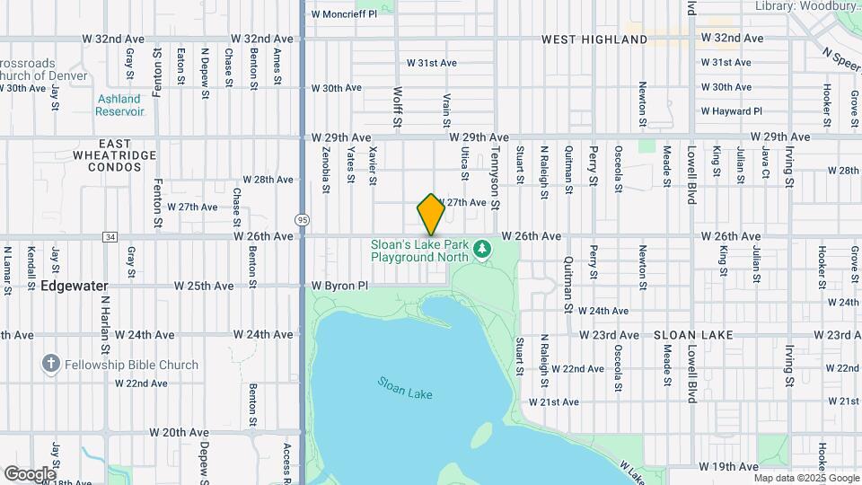 4632 W 26th Ave Map and Location Details