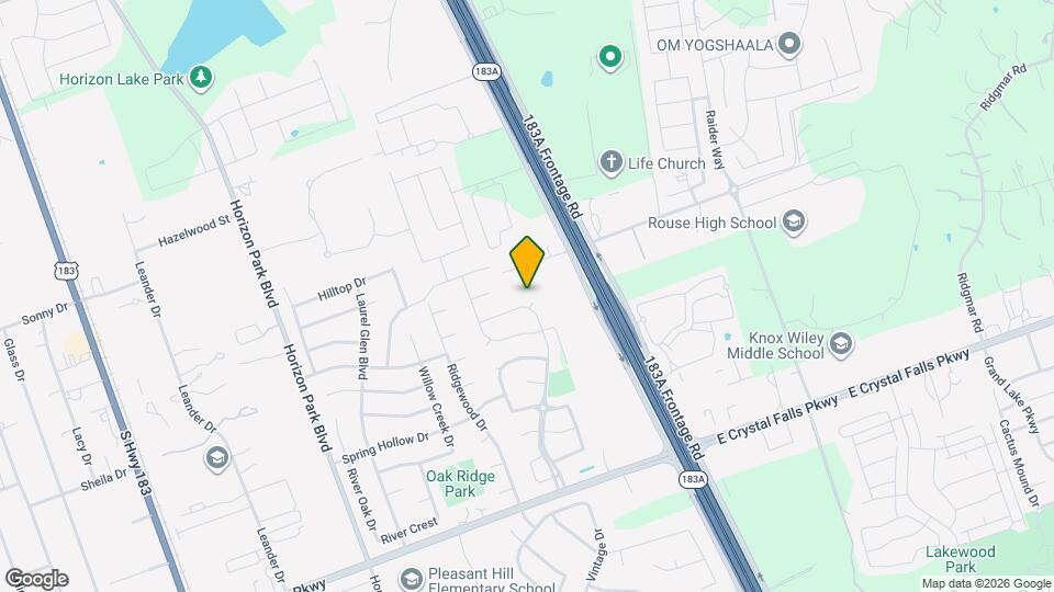 1101 Amazon Lilly Cove Map and Location Details