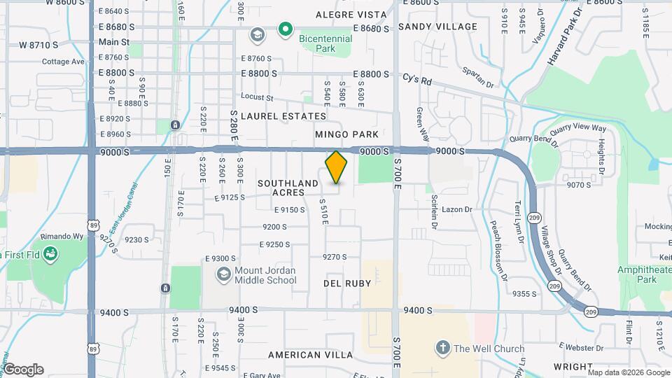 9110 570 E Mapa y Detalles de la Ubicación