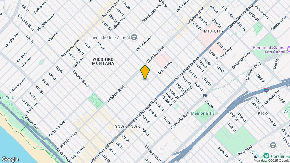 1246 Euclid St Map and Location Details