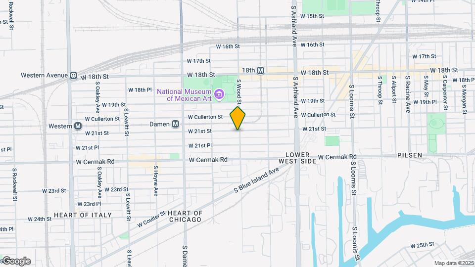 1801 W 21st St Map and Location Details