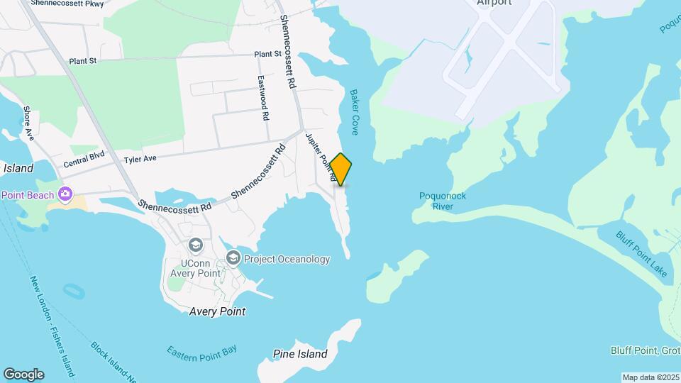 114 Jupiter Point Rd Map and Location Details