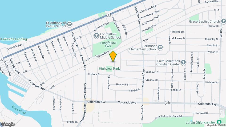 1316 Massachusetts Ave Map and Location Details