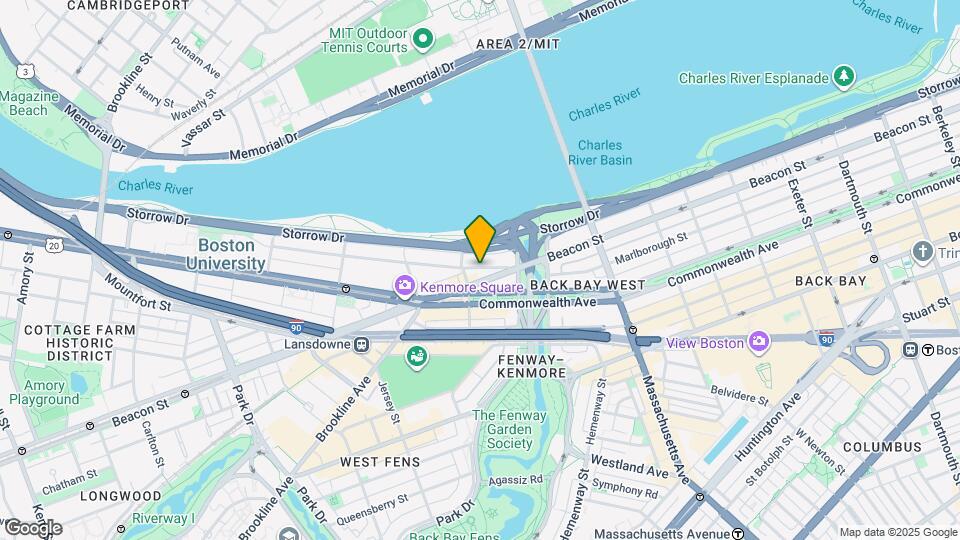 40 Bay State Rd Map and Location Details