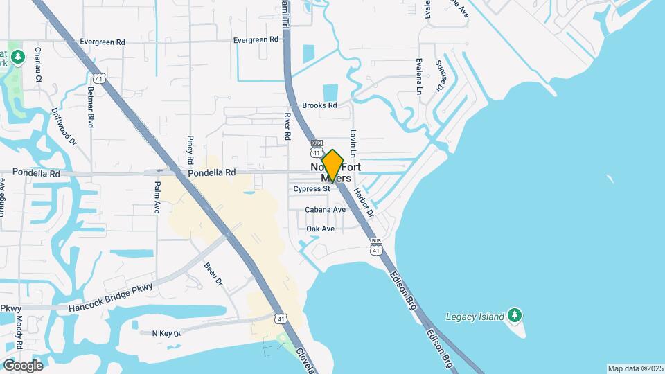 1189 N Tamiami Trl Map and Location Details