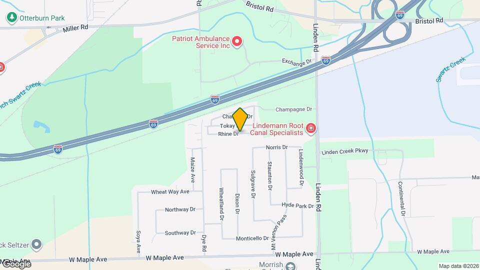 5175 Rhine Dr Map and Location Details