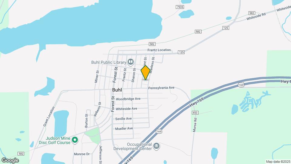 608 Wabigon Ave Map and Location Details