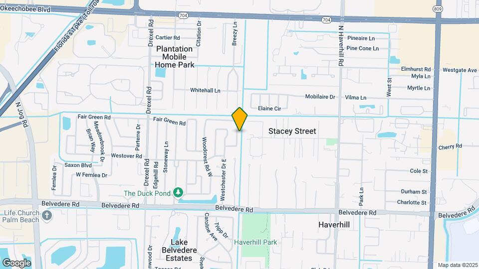 1382 Woodcrest Rd E Map and Location Details