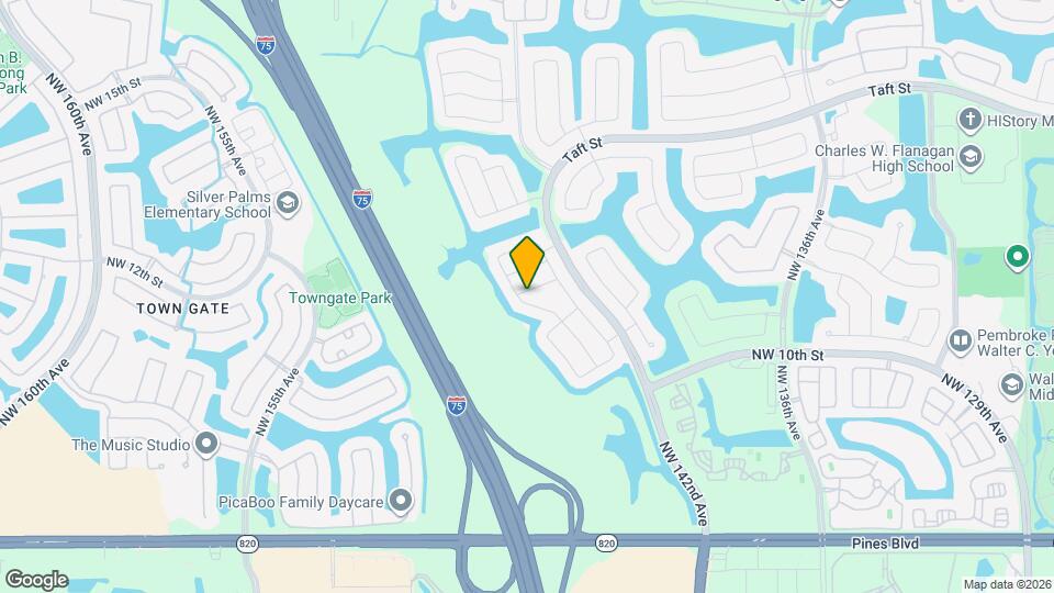 1381 NW 144th Ave Map and Location Details