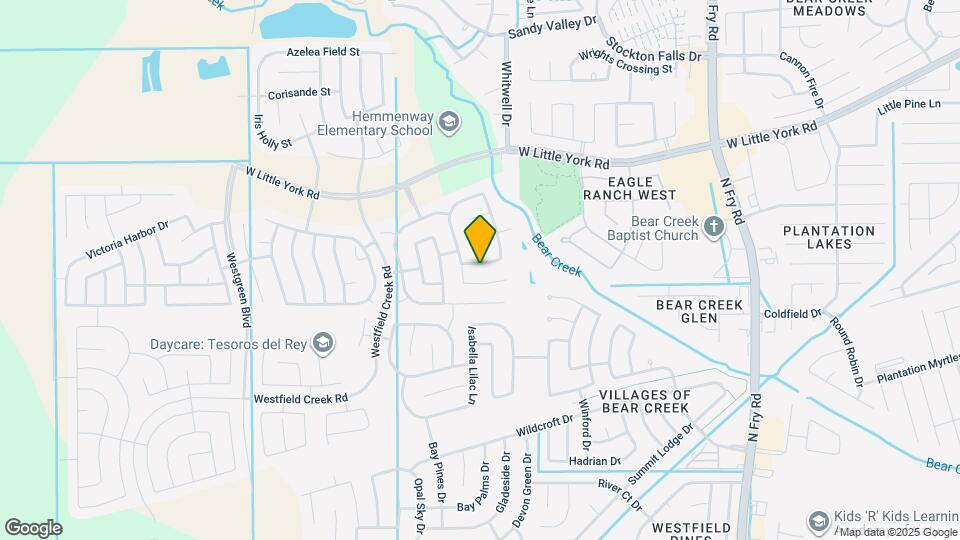 20431 Thunder Ridge Ln Map and Location Details