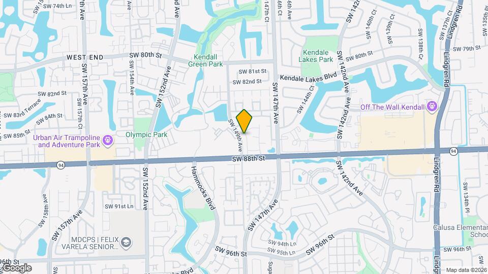 8522 SW 148th Pl Map and Location Details