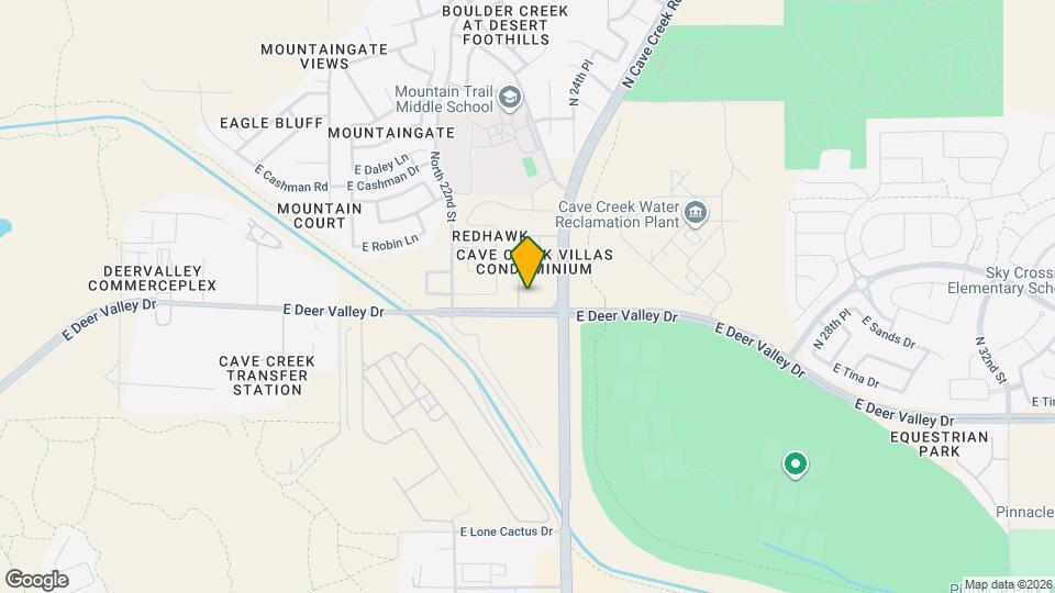 2250 E Deer Valley Rd, Unit 85 Mapa y Detalles de la Ubicación