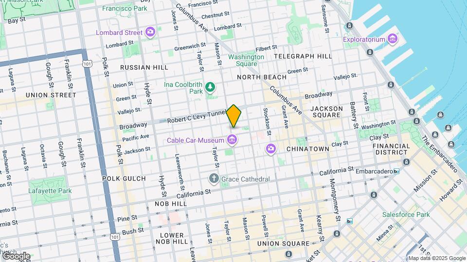 990 Jackson St Map and Location Details