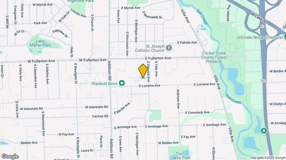 533 S Michigan Ct Map and Location Details