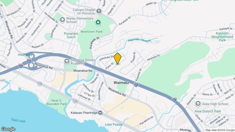 98-393-393 Ponohana Loop Map and Location Details