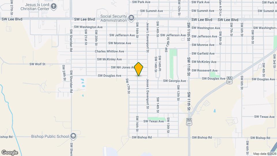 1515 SW Georgia Ave Map and Location Details